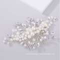 UNIQ Bride Wedding Hair Comb Flower Girls Bridal Hair Accessories Wedding Hair Piece for Women and Girls